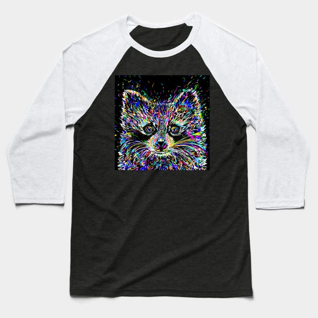 RACCOON Baseball T-Shirt by lautir